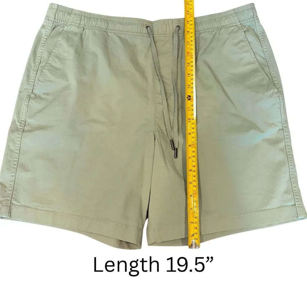 GAP Men's XL Green Drawstring Shorts